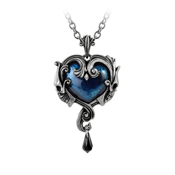 Necklace - Pendant - Midnight Heart – Boutique du Vampyre