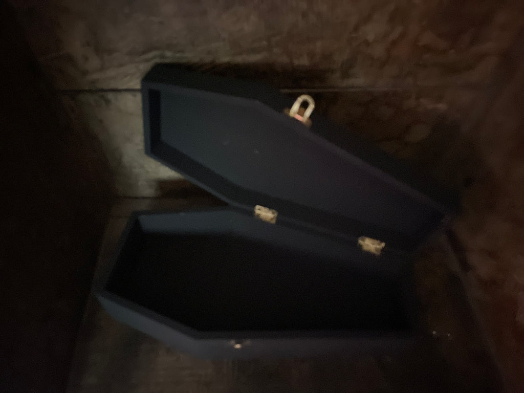 Krampus Coffin Keepsake Box 12”