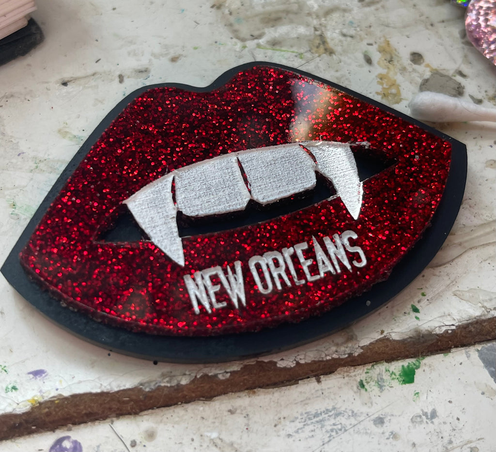 Vampire New Orleans Magnet