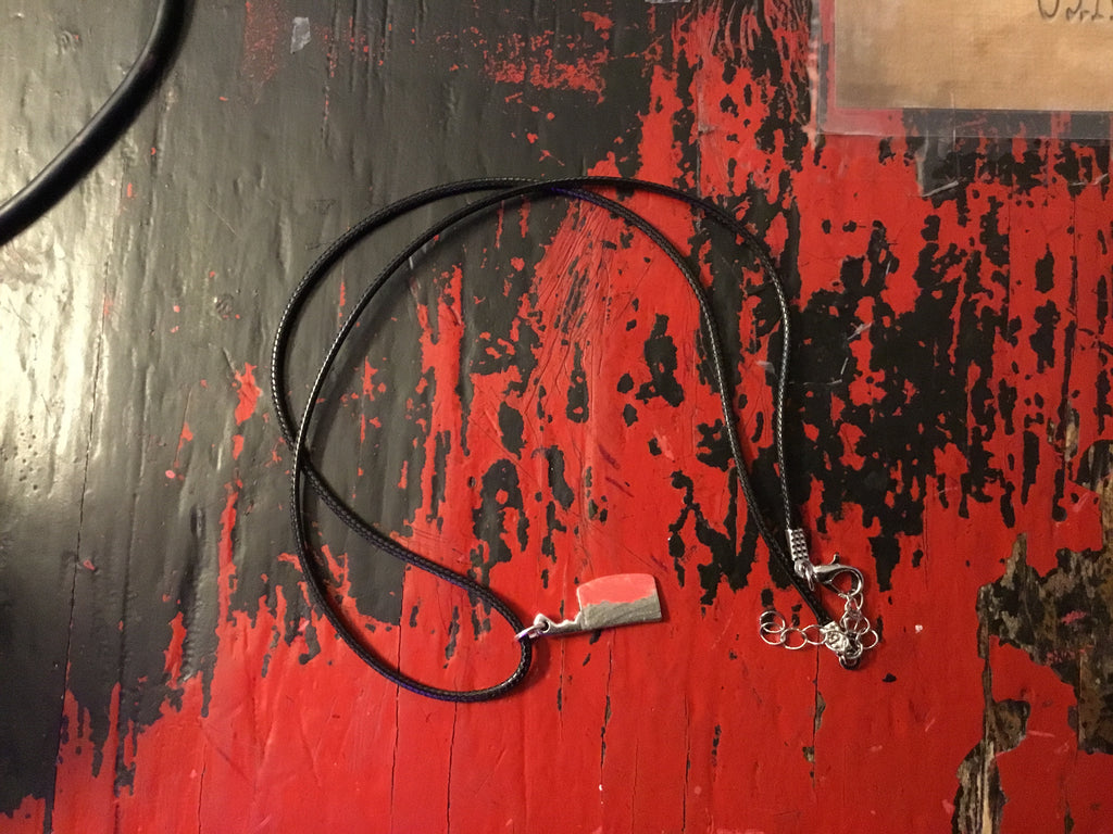 Cleaver Necklace with Cording