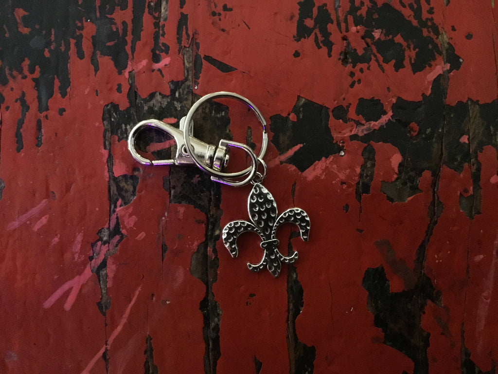Fleur de Lis keychain
