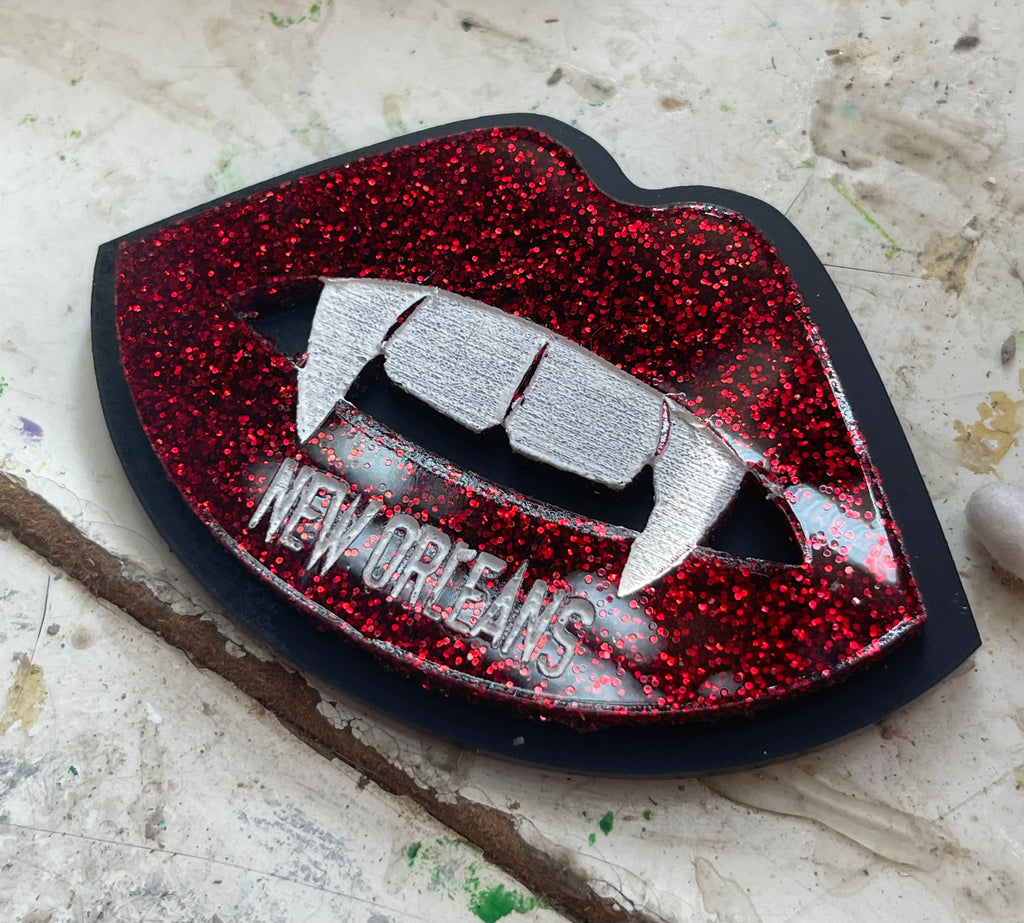Vampire New Orleans Magnet