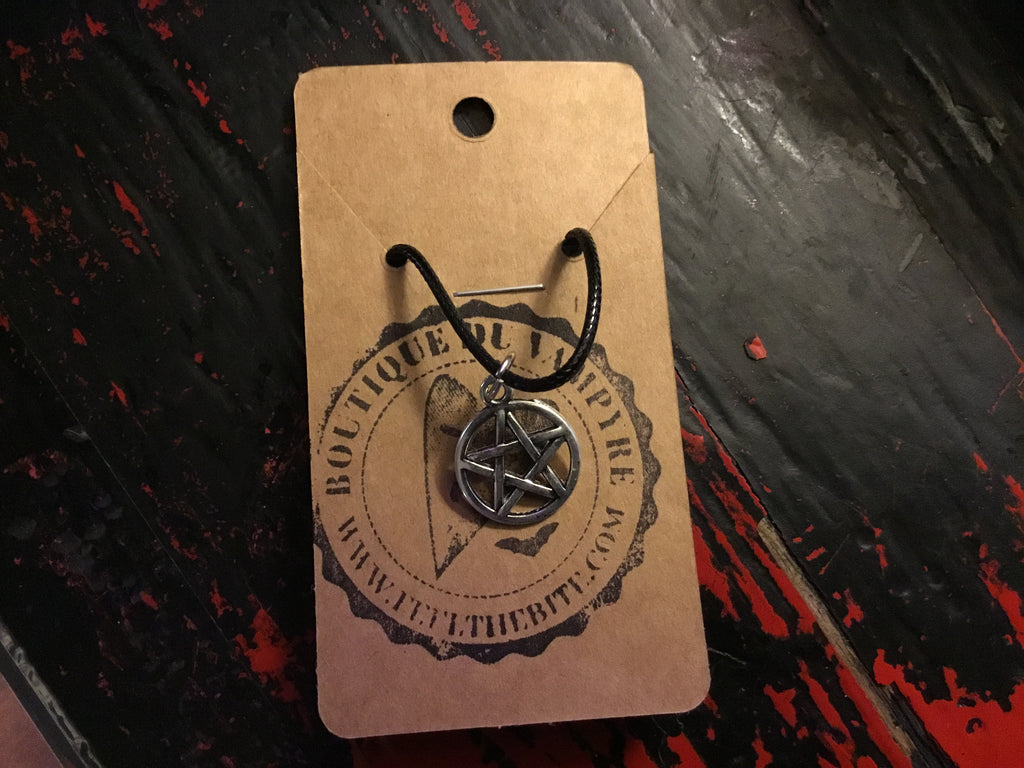 Pentacle necklaces