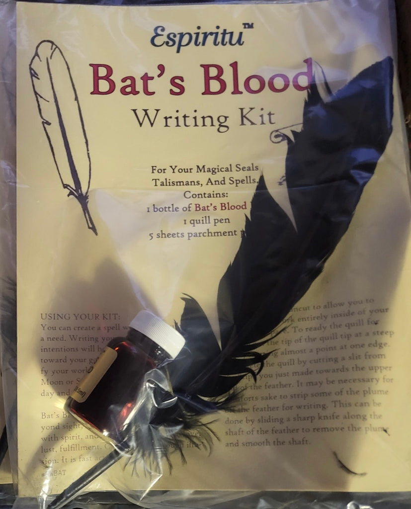 Bat’s Blood Writing Kit