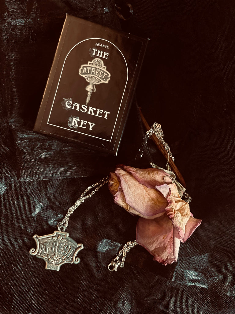 'AT REST' Casket Key Necklace