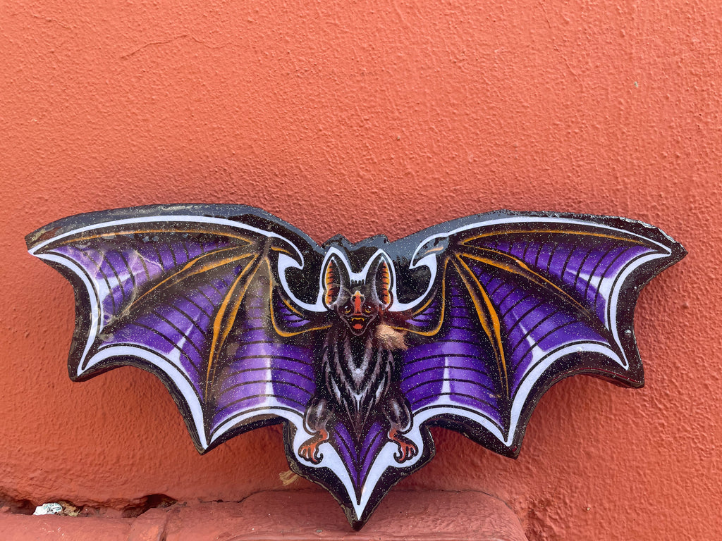 Wooden Bat Wall Hanging