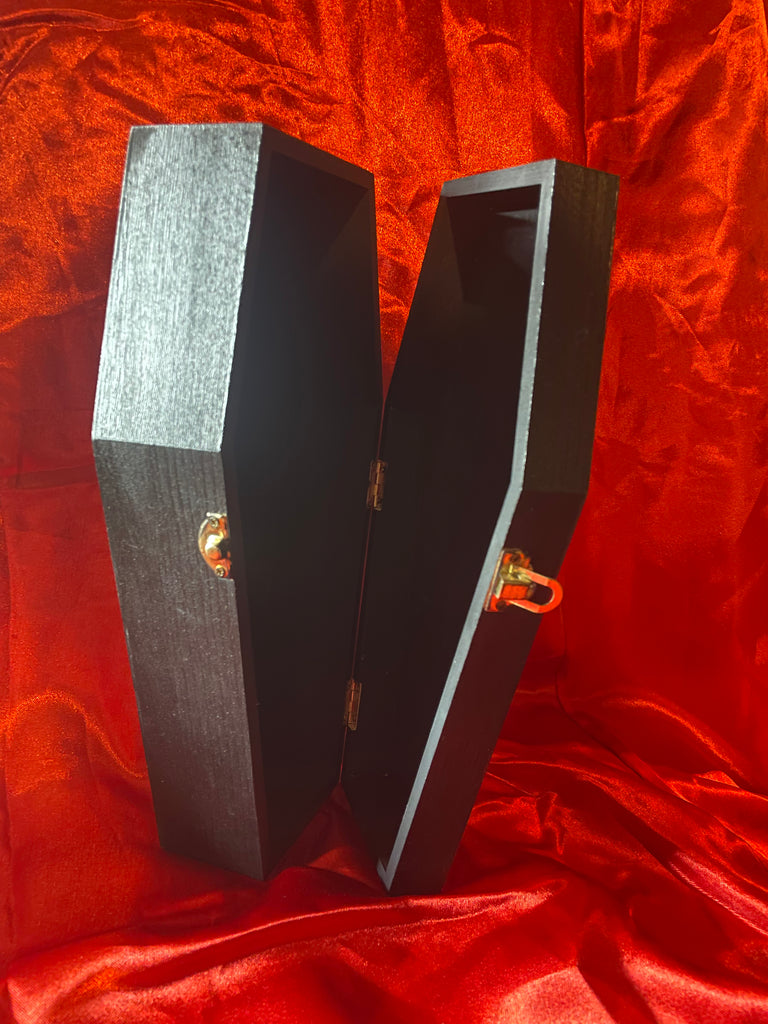 Krampus Coffin Keepsake Box 12”