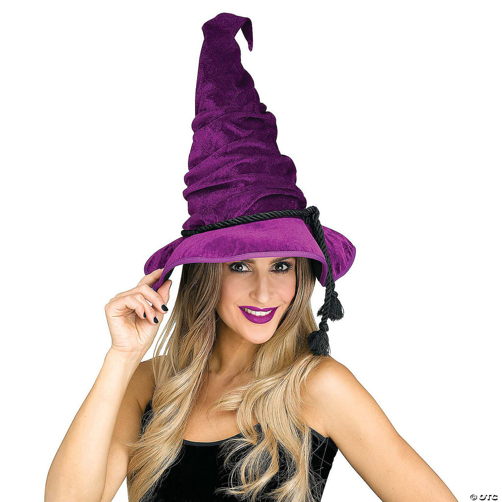 Velour Witch Hat