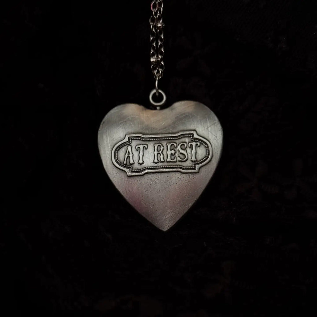 'AT REST' Heart Necklace