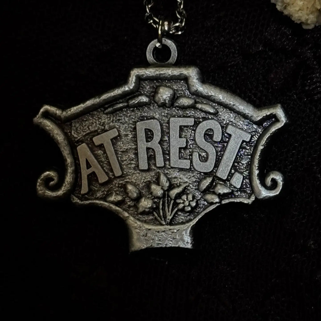'AT REST' Casket Key Necklace