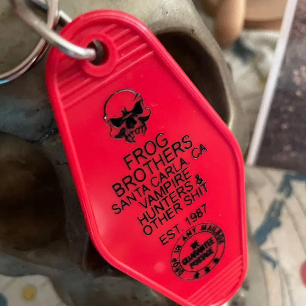 Vampire pop culture Motel Key Chain