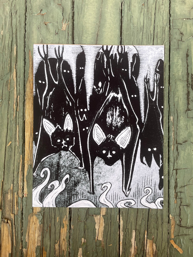 Art Prints 5x7" by Bat in your Belfry