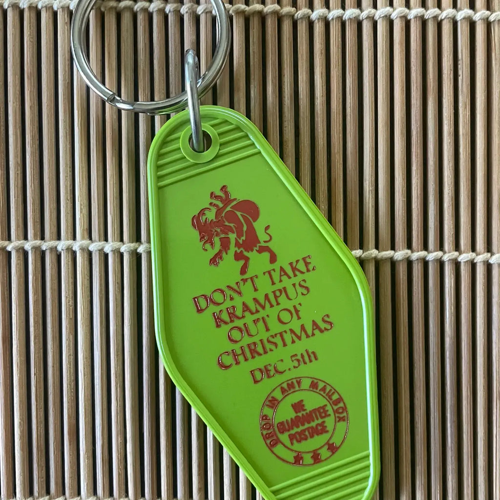 Vampire pop culture Motel Keychain