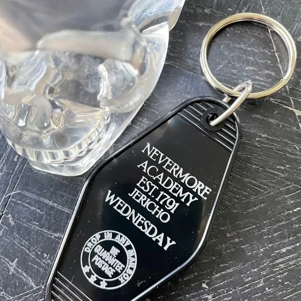 Vampire pop culture Motel Keychain