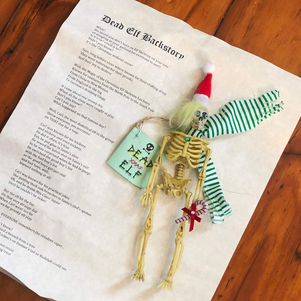 Dead Elf Ornament