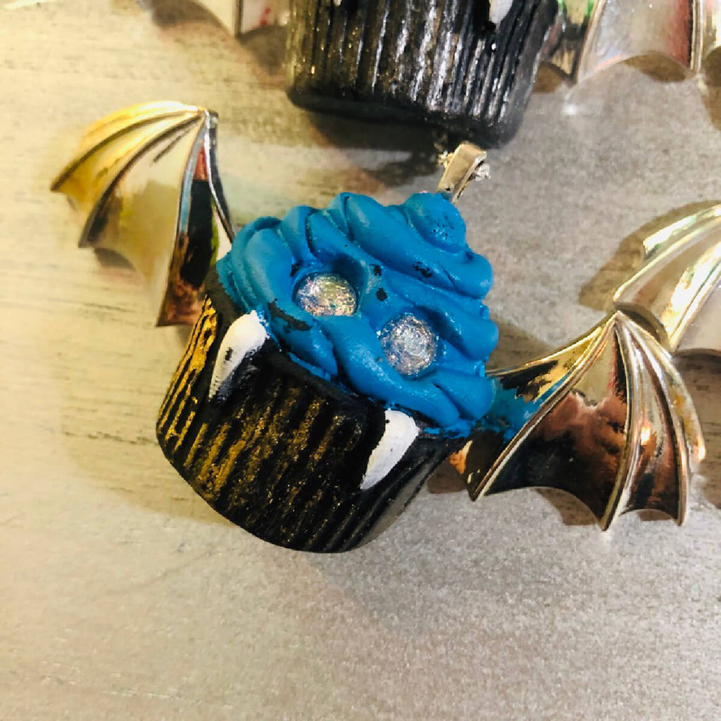 Necklace - Pendant - Vampire Cupcake