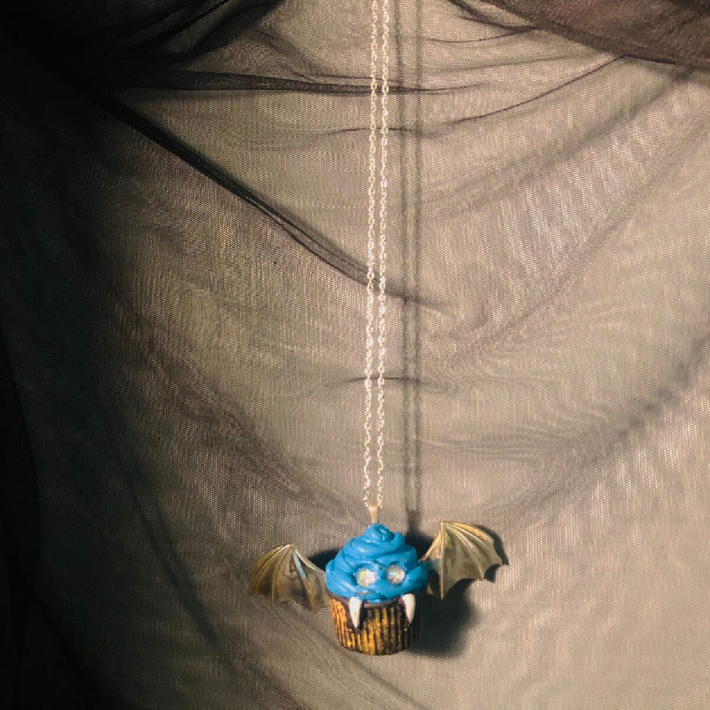 Necklace - Pendant - Vampire Cupcake