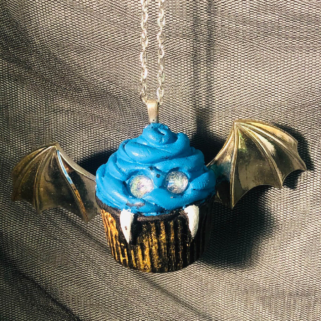 Necklace - Pendant - Vampire Cupcake