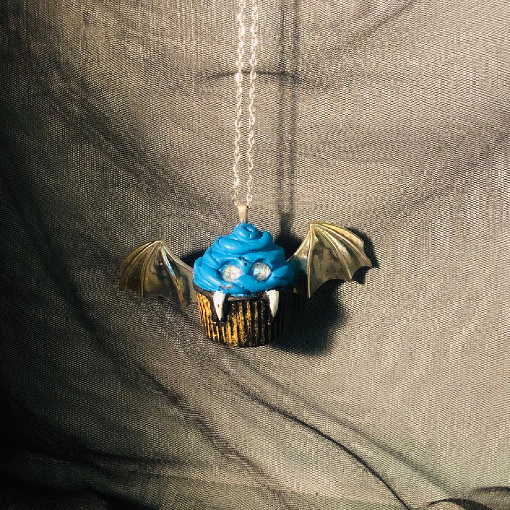 Necklace - Pendant - Vampire Cupcake