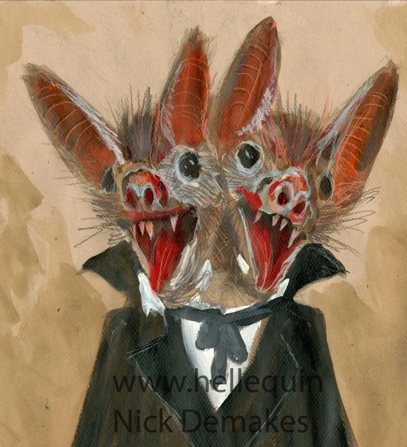 Prints - Gentlemen Bat Prints – Boutique du Vampyre Prints - Gentlemen Bat Prints – Boutique du Vampyre