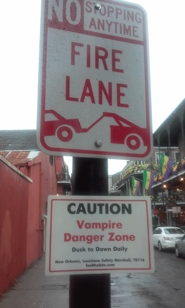 Vampire Danger Zone