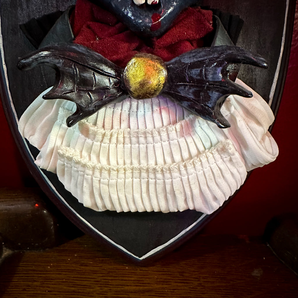 Bat Art Sculpture Bust
