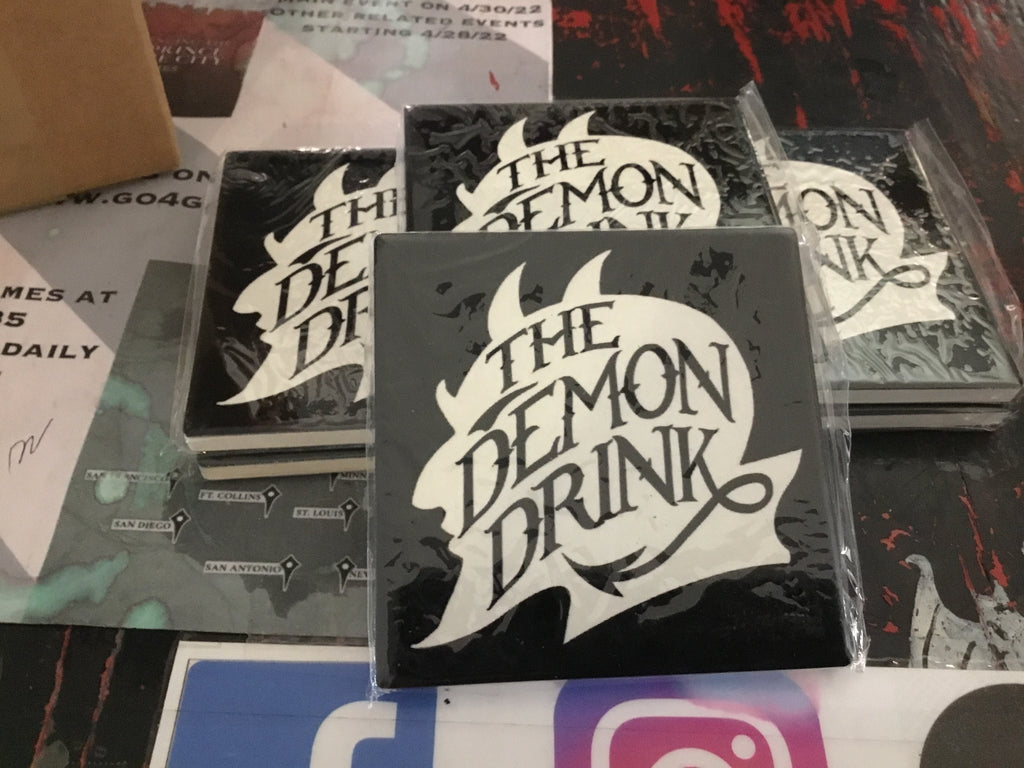 The Demon Drink Coaster