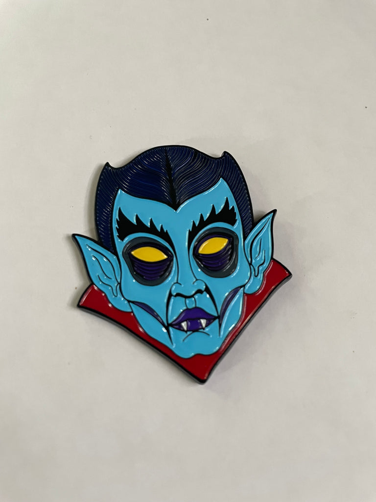 Dracula enamel pin