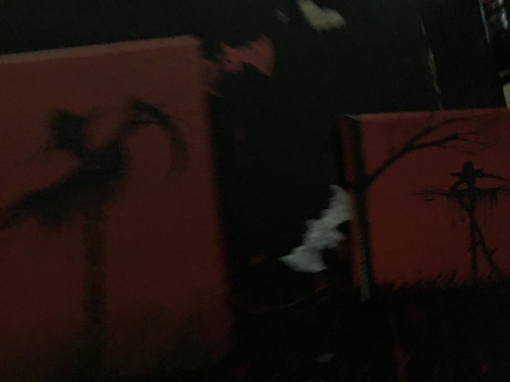 Paintings by zombie boy