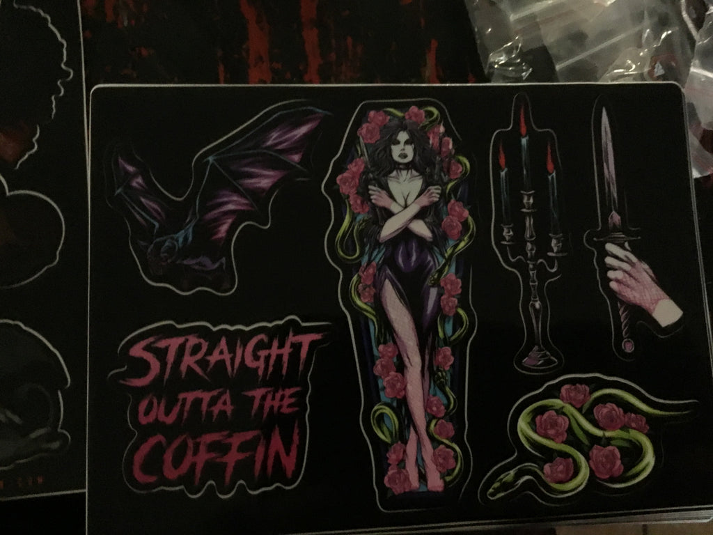 Vampire Sticker Sheet