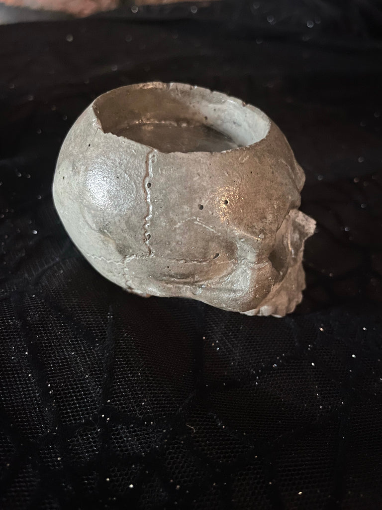Skull Tea Light Holder