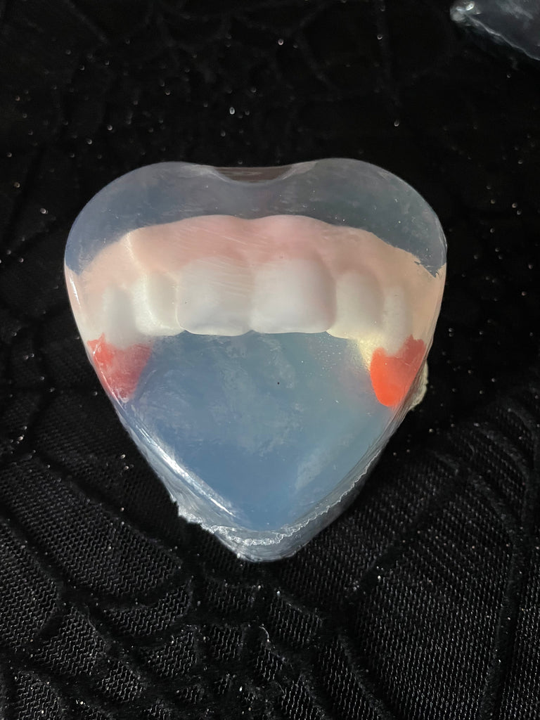 Heart vampire soap