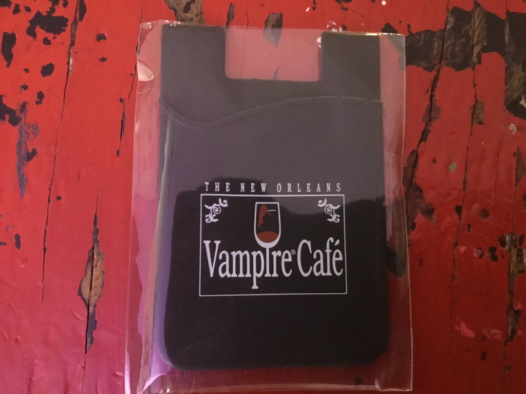 Credit card holder cafe