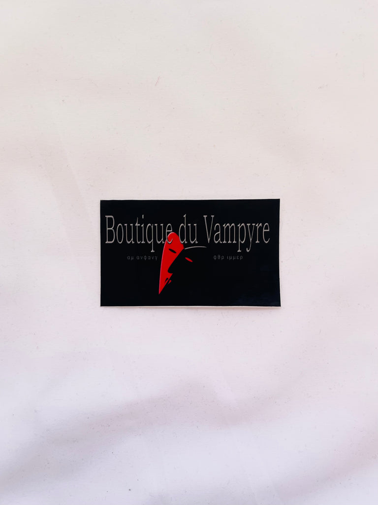 Boutique du Vampyre Stickers