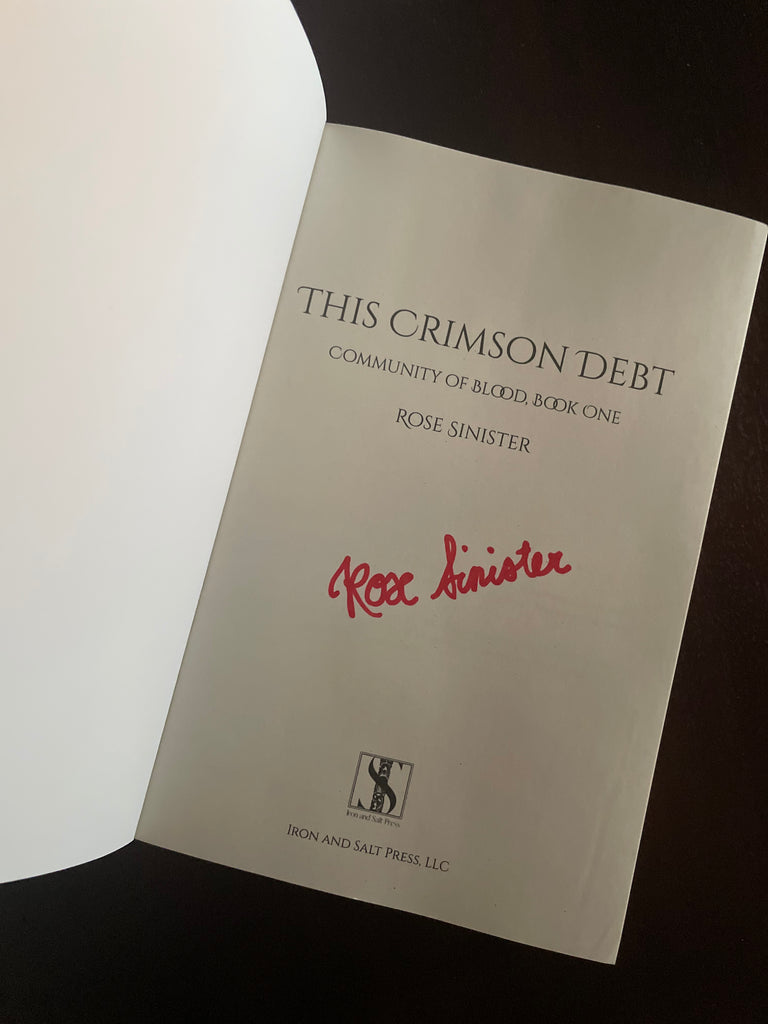 This Crimson Debt, by Rose Sinister