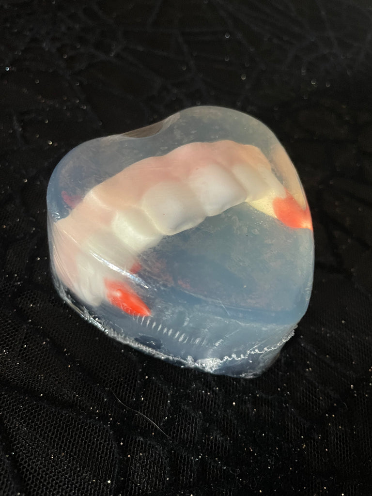 Heart vampire soap