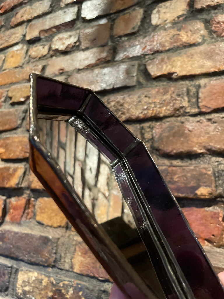 Stained Glass Coffin Tray