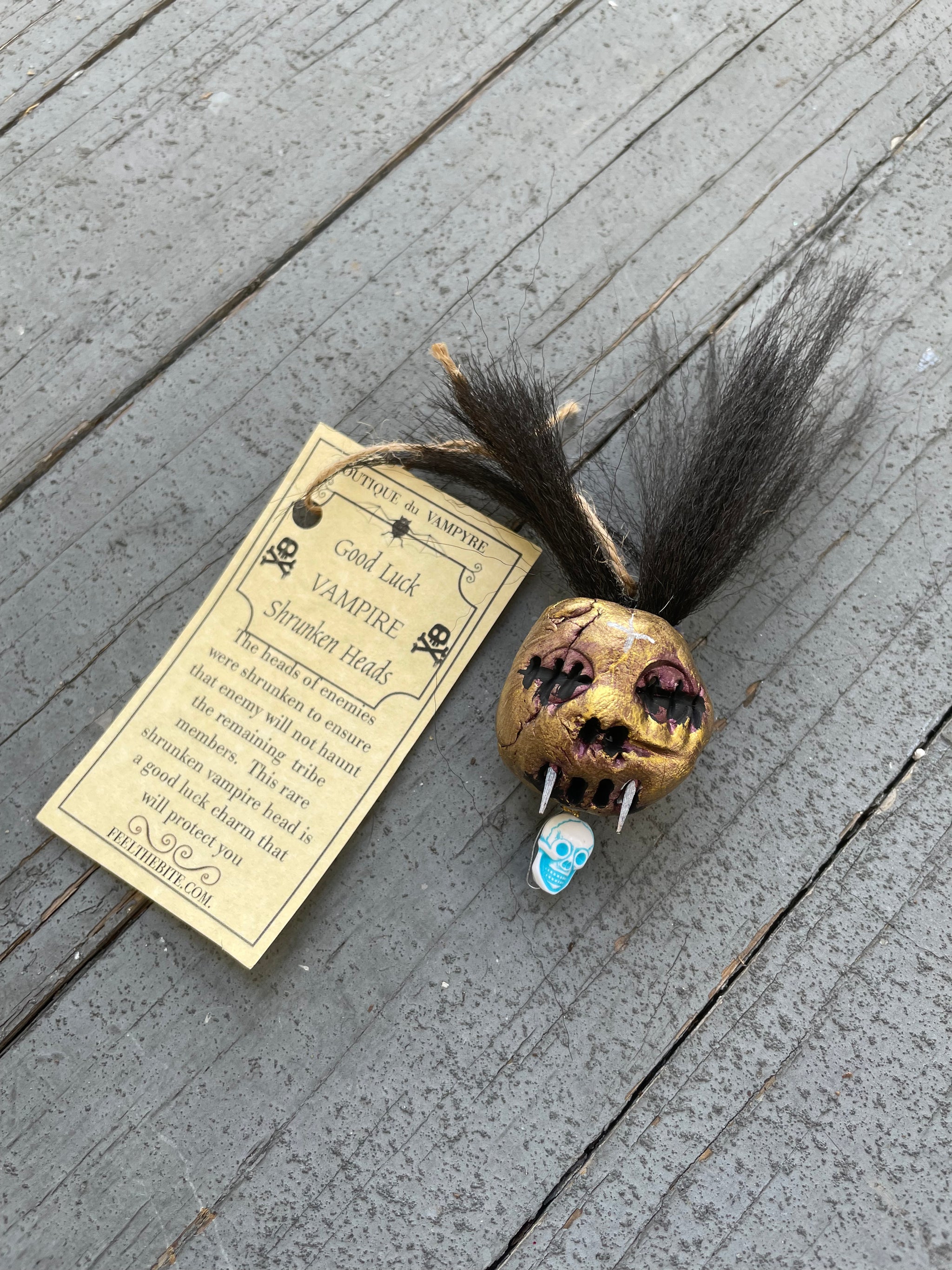 Shrunken Heads Mini - New Orleans Vampires – Boutique du Vampyre