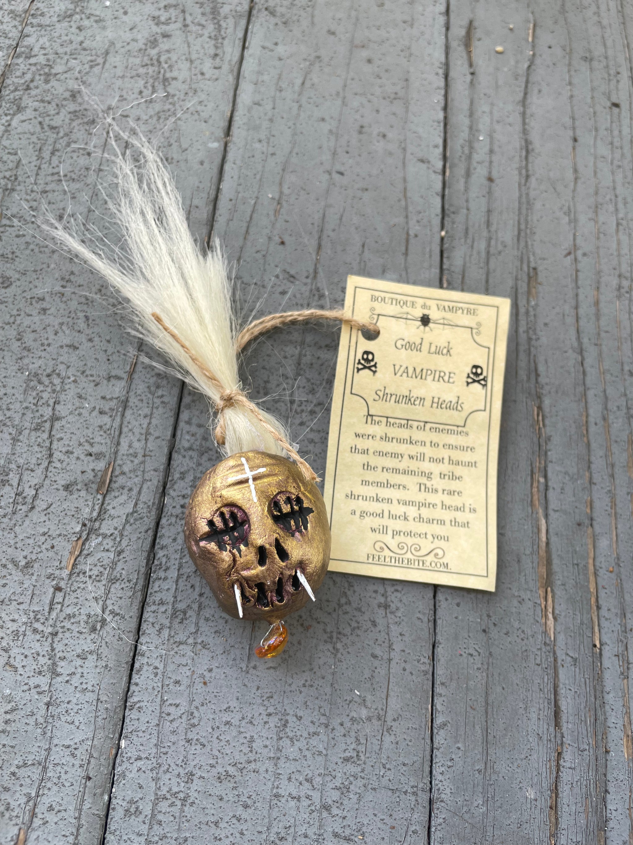 Shrunken Heads Mini - New Orleans Vampires – Boutique du Vampyre