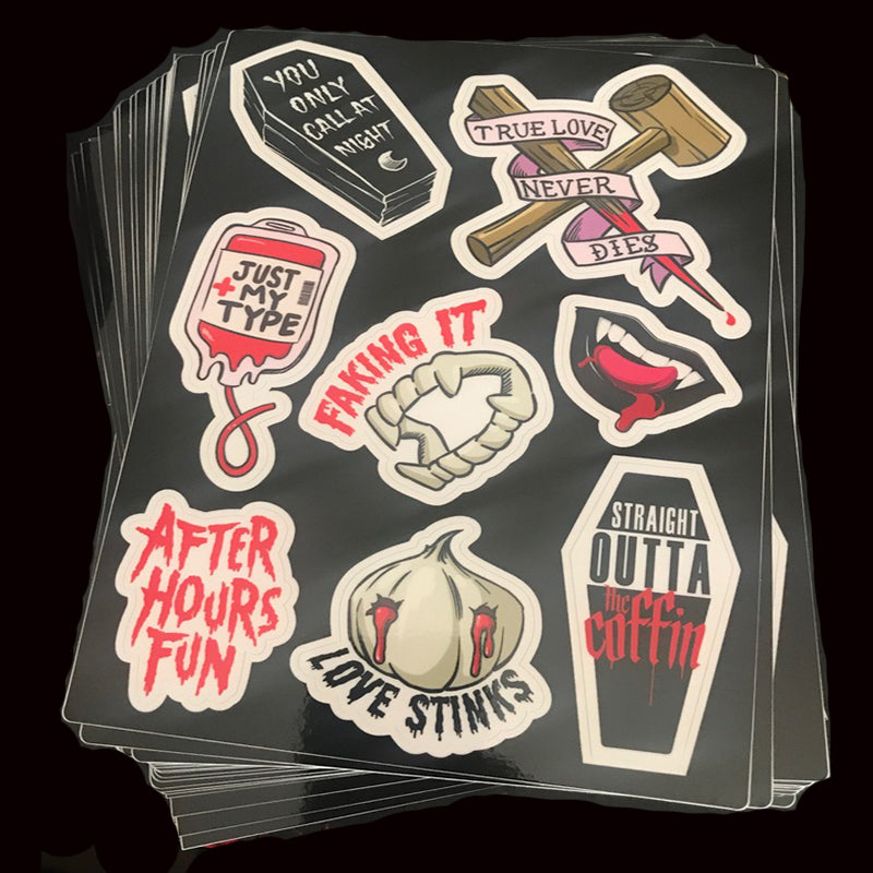 Vampire Sticker Sheet